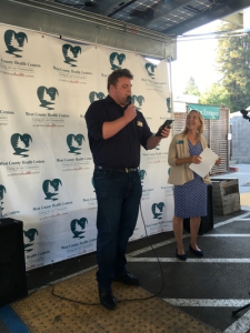Blake speaking